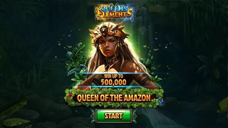 Queen Of The Amazon Spinomenal Slot Introduction Screen