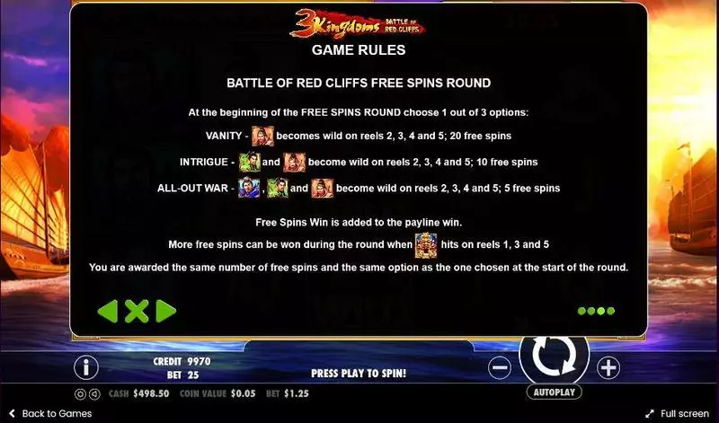3 Kingdoms – Battle of Red Cliffs Pragmatic Play Slot Info and Rules