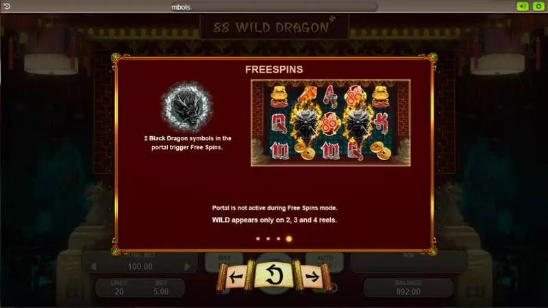 88 Wild Dragons Booongo Slot Free Spins Feature