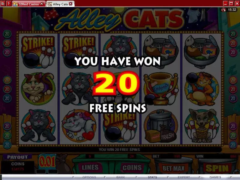 Alley Cats Microgaming Slot Bonus 1