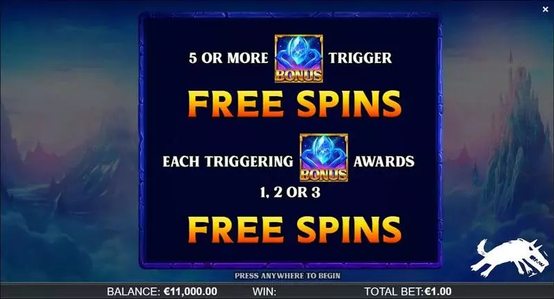 Arctic Sorcerer Gigablox ReelPlay Slot Free Spins Feature