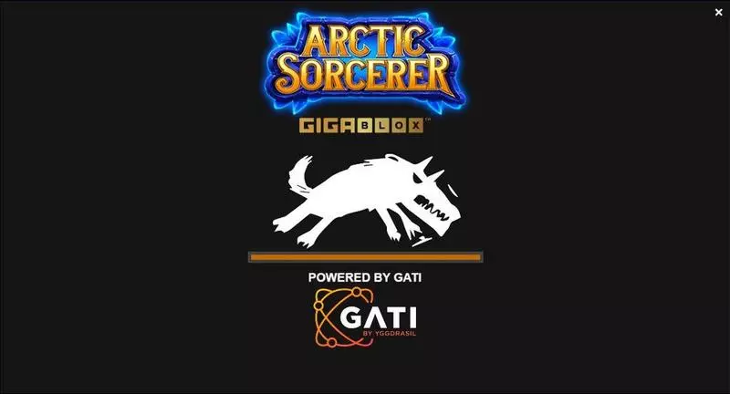 Arctic Sorcerer Gigablox ReelPlay Slot Introduction Screen