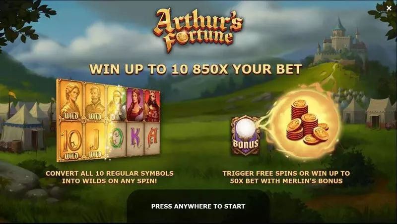 Arthur's Fortune Yggdrasil Slot Info and Rules