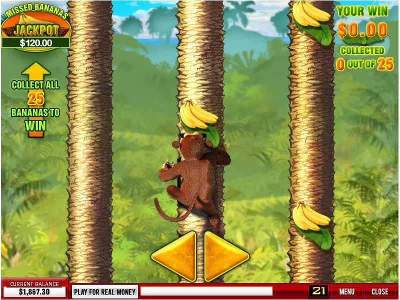 Banana Monkey PlayTech Slot Bonus 2