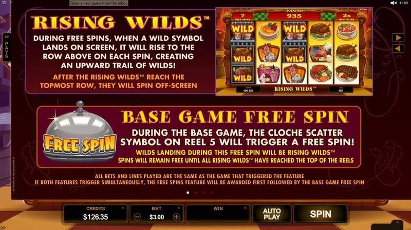 Big Chef Microgaming Slot Info and Rules