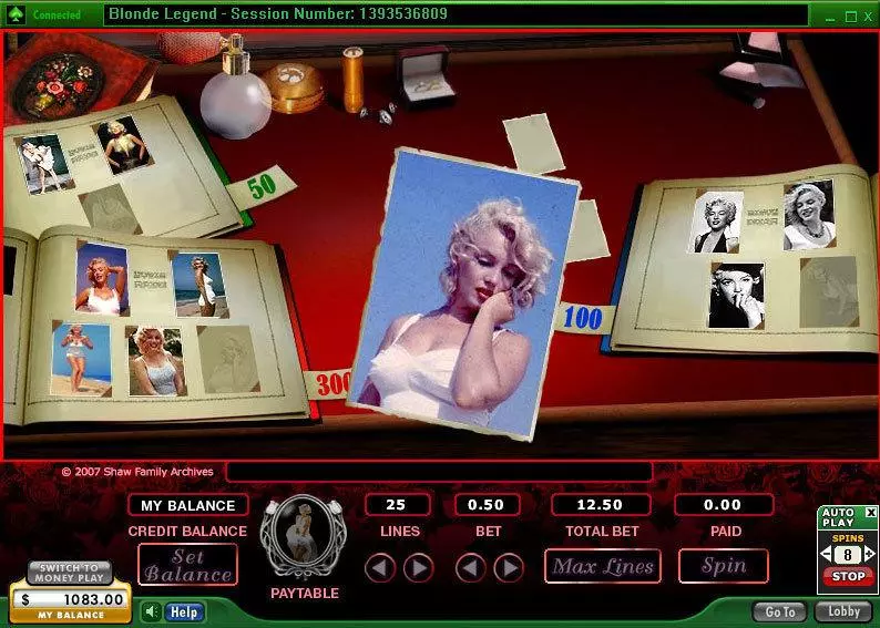 Blonde Legend 888 Slot Bonus 1