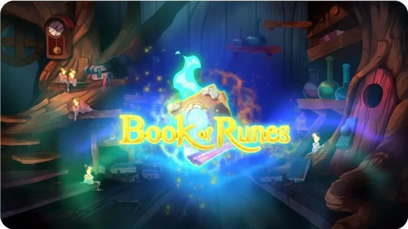 Book of Runes Mancala Gaming Slot Introduction Screen