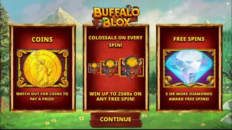 Buffalo Blox Gigablox Jelly Entertainment Slot Free Spins Feature