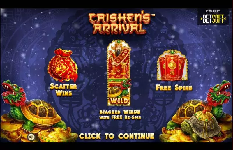 Caishen's Arrival  BetSoft Slot Info and Rules