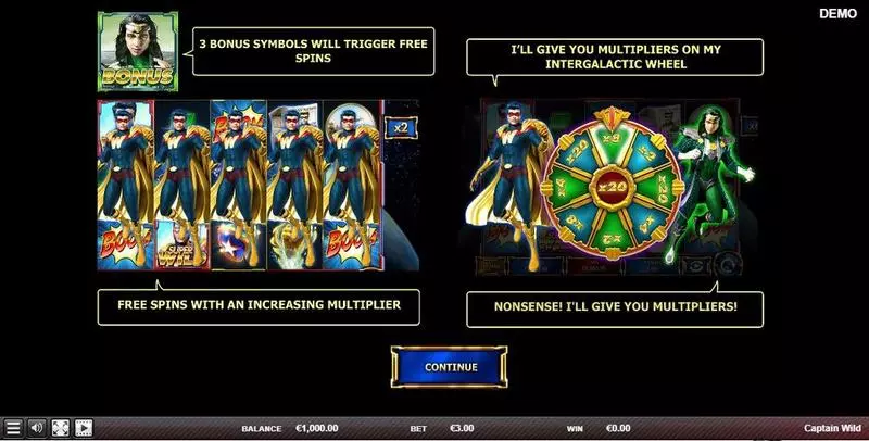 Captain Wild Red Rake Gaming Slot Info and Rules