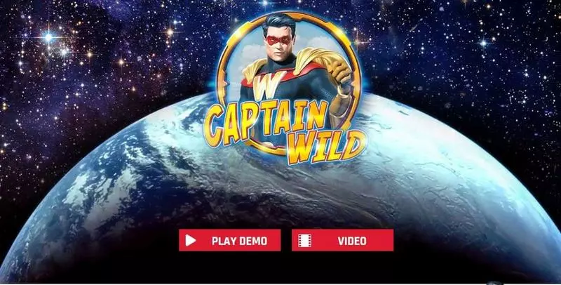 Captain Wild Red Rake Gaming Slot Introduction Screen