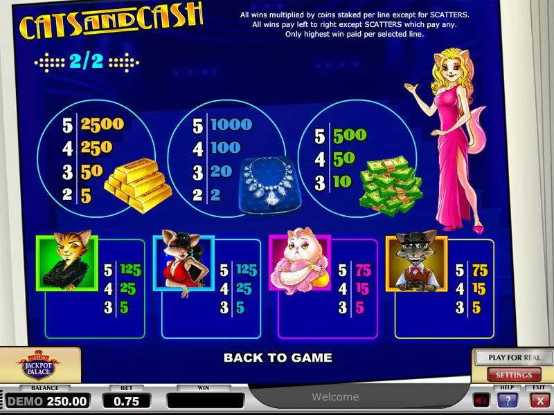 Cats & Cash Play'n GO Slot Info and Rules