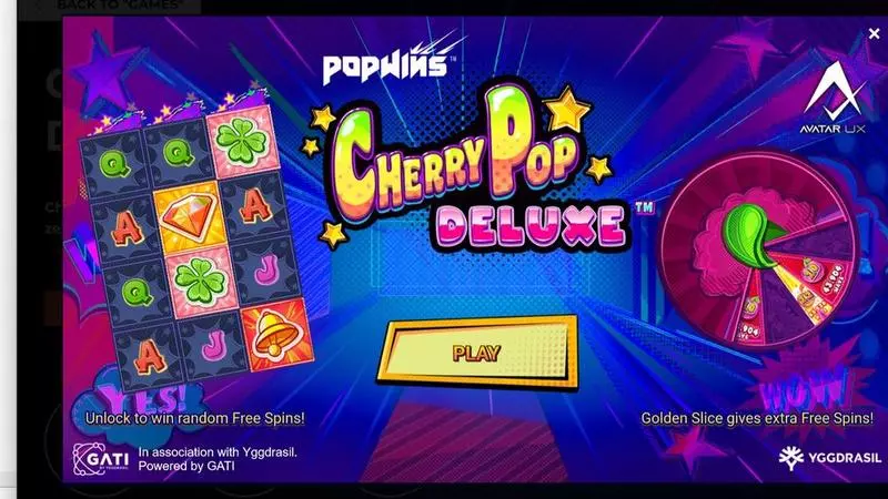 CherryPop Deluxe AvatarUX Slot Info and Rules