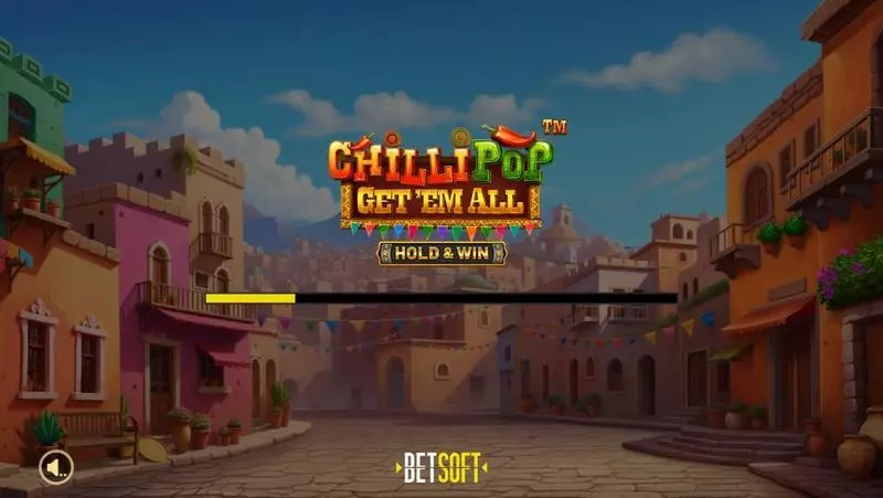 ChilliPop - Get em All – HOLD and WIN BetSoft Slot Introduction Screen