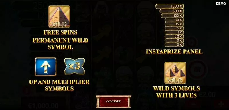 Cleo Team Red Rake Gaming Slot Info and Rules