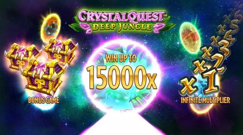 Crystal Quest Deep Jungle Thunderkick Slot Info and Rules