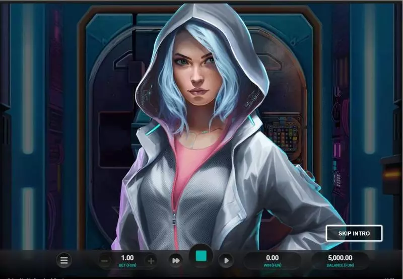 Cybes Vault Four Leaf Gaming Slot Introduction Screen