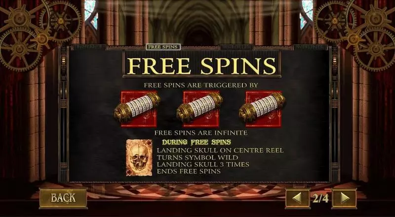 Da Vinci's Vault PlayTech Slot Bonus 1