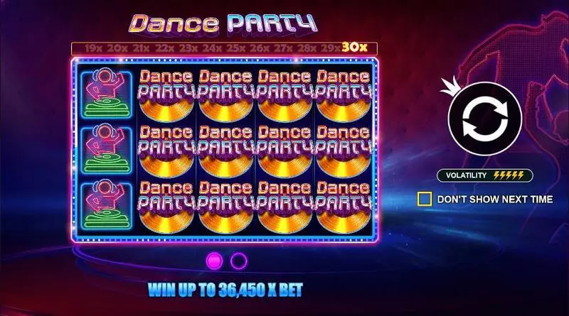 Dance Party Pragmatic Play Slot Info and Rules