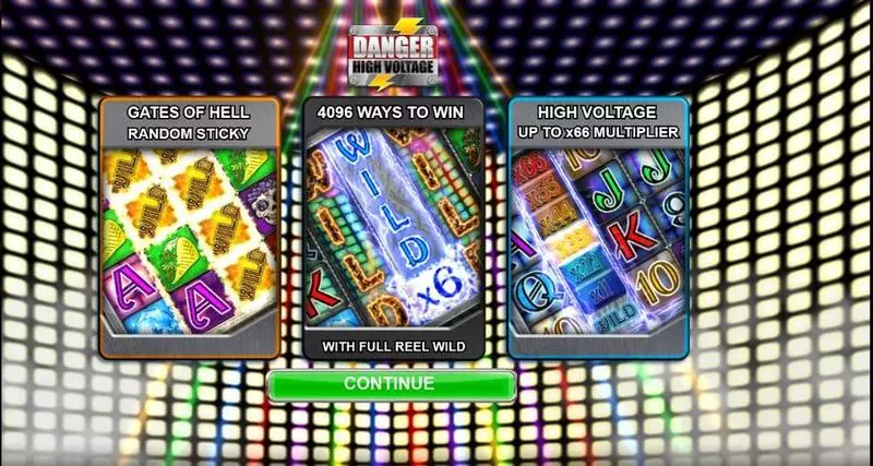 Danger High Voltage Big Time Gaming Slot Info and Rules