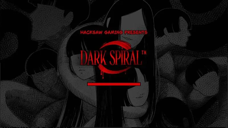 Dark Spiral Hacksaw Gaming Slot Introduction Screen