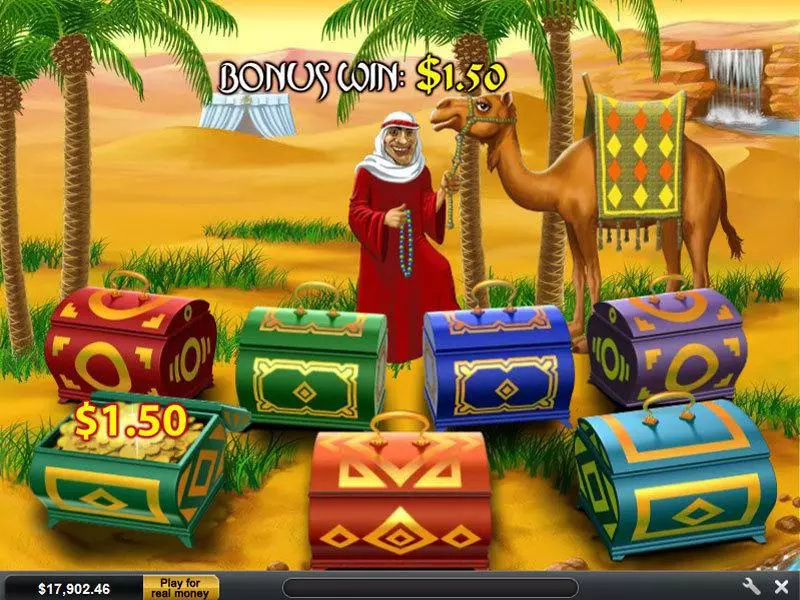 Desert Treasure II PlayTech Slot Bonus 3