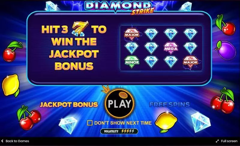 Diamond Strike Pragmatic Play Slot Info and Rules