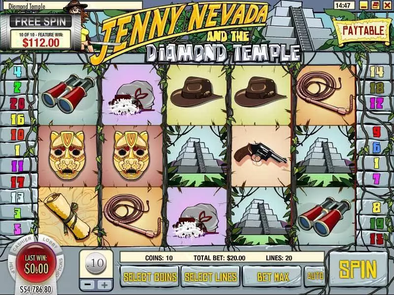 Diamond Temple Rival Slot Bonus 2
