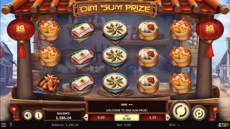 Dim Sum Prize BetSoft Slot Main Screen Reels