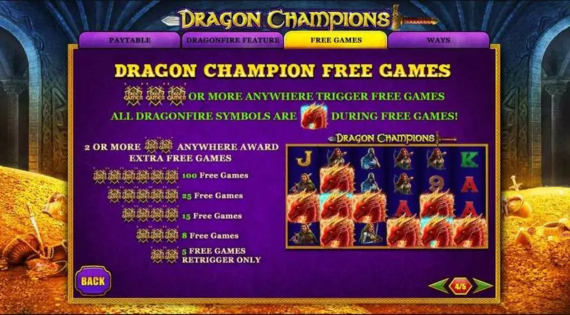 Dragon Champions PlayTech Slot Bonus 1