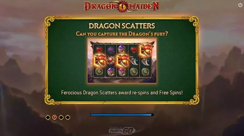 Dragon Maiden Play'n GO Slot Bonus 1