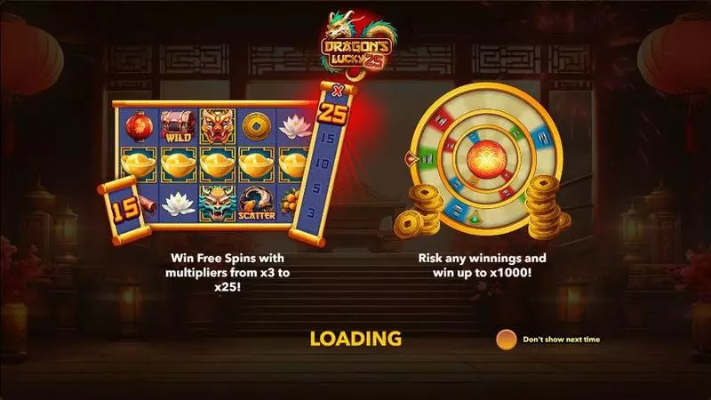 Dragon's Lucky 25 Mascot Gaming Slot Info and Rules