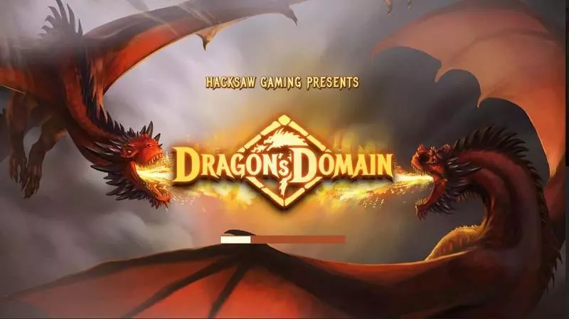 Dragon’s Domain Hacksaw Gaming Slot Introduction Screen