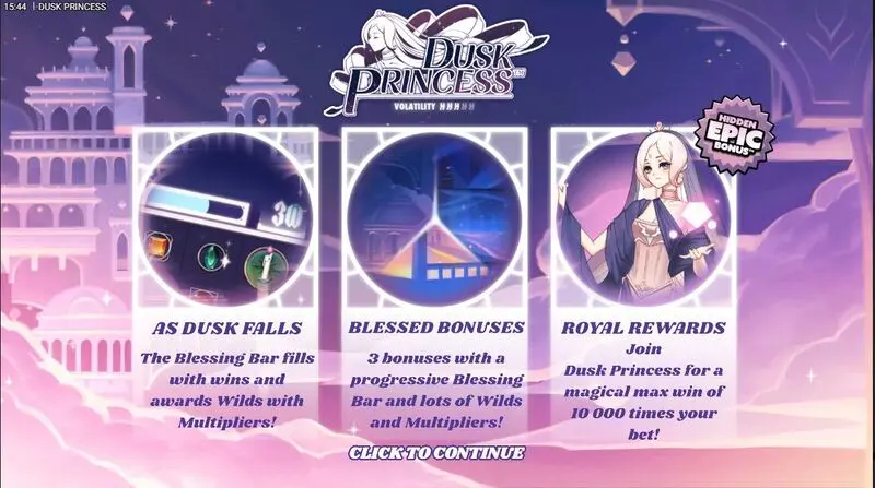 Dusk Princess Hacksaw Gaming Slot Info and Rules