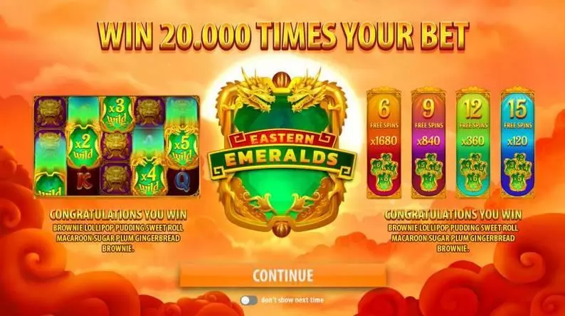Eastern Emeralds Quickspin Slot Info and Rules
