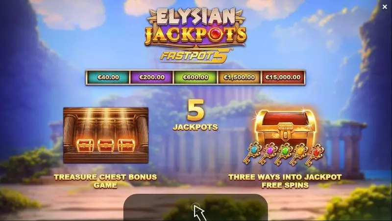 Elysian Jackpots Yggdrasil Slot Info and Rules