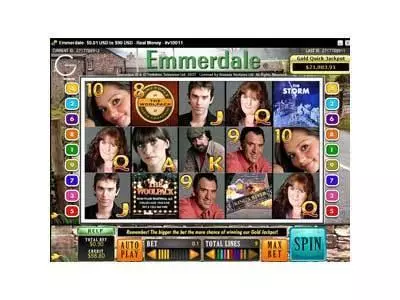 Emmerdale iGlobal Media Slot Main Screen Reels