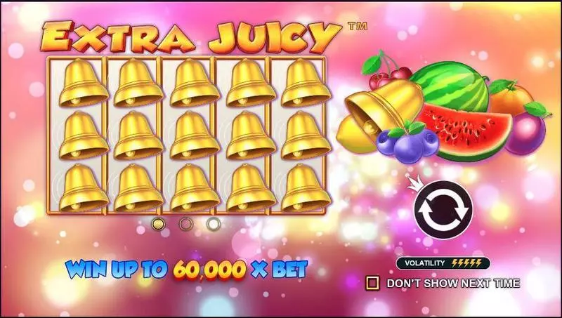 Extra Juicy Pragmatic Play Slot Info and Rules