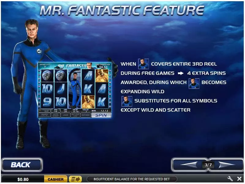 Fantastic Four PlayTech Slot Bonus 1