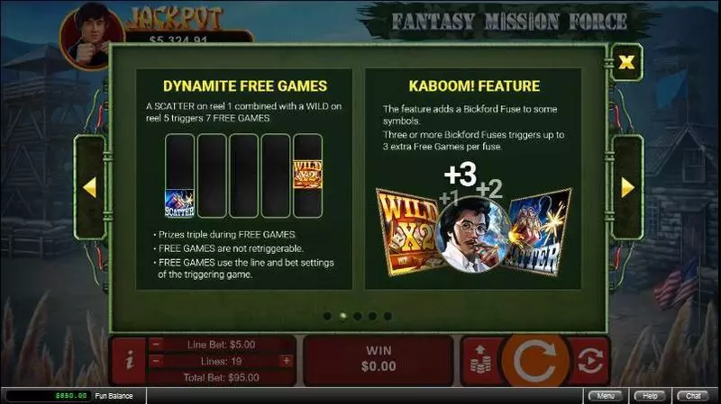 Fantasy Mission Force RTG Slot Bonus 2