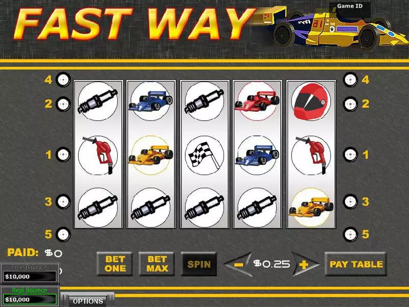 Fast Way DGS Slot Main Screen Reels