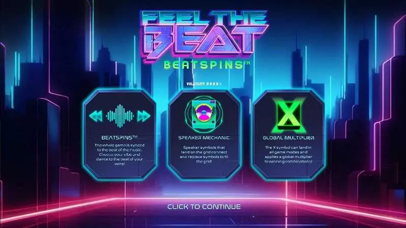 Feel the Beat Hacksaw Gaming Slot Info and Rules