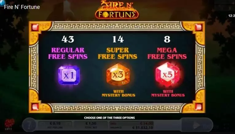 Fire N’ Fortune 2 by 2 Gaming Slot Bonus 1