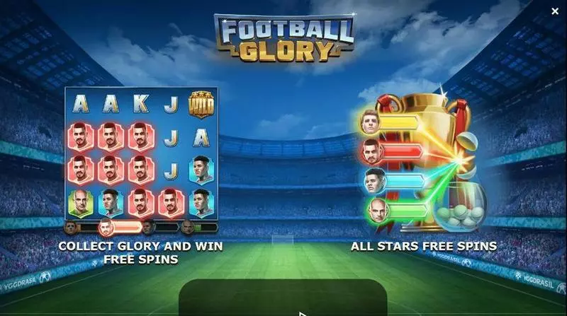 Football Glory Yggdrasil Slot Info and Rules