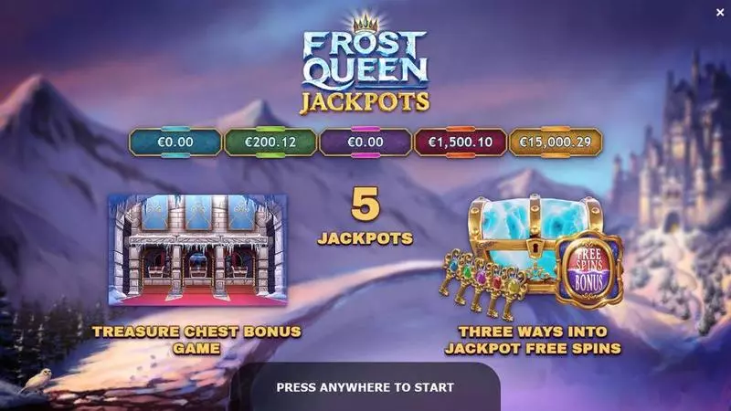 Frost Queen Jackpots Yggdrasil Slot Info and Rules