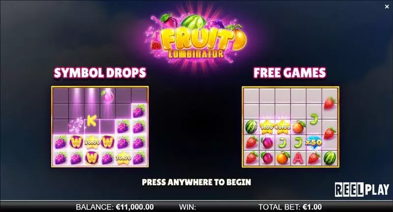 Fruit Combinator ReelPlay Slot Info and Rules