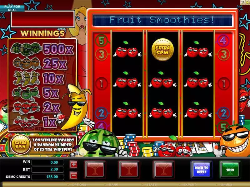 Fruit Smoothie Microgaming Slot Bonus 1