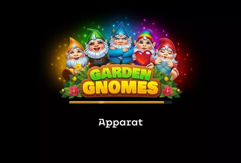 Garden Gnomes Apparat Gaming Slot Introduction Screen