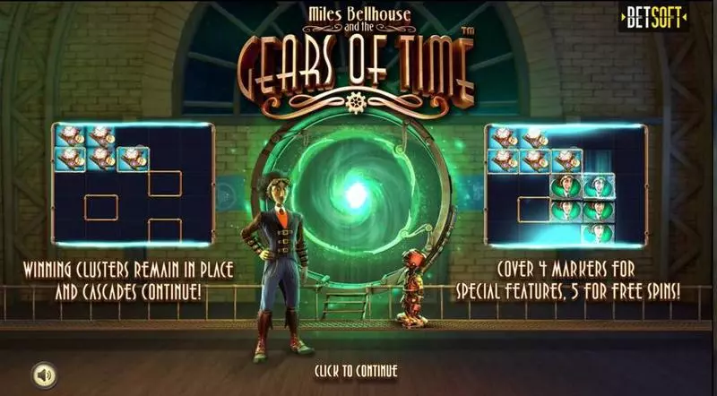 Gears of Time BetSoft Slot Info and Rules