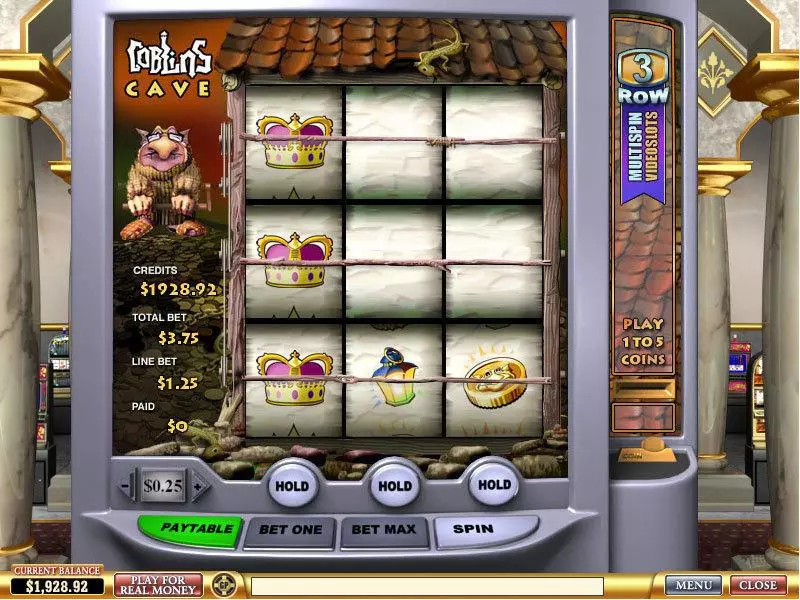Goblin's Cave PlayTech Slot Bonus 1
